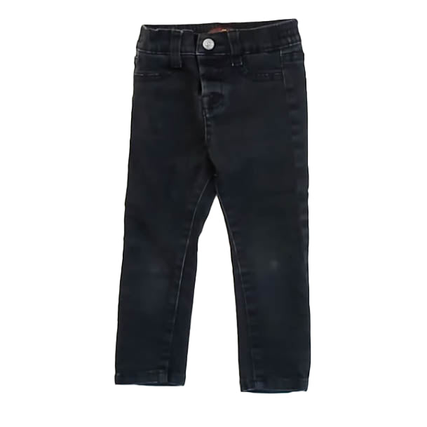 7 for all Girls Black Jeans Size: 24 Months Black