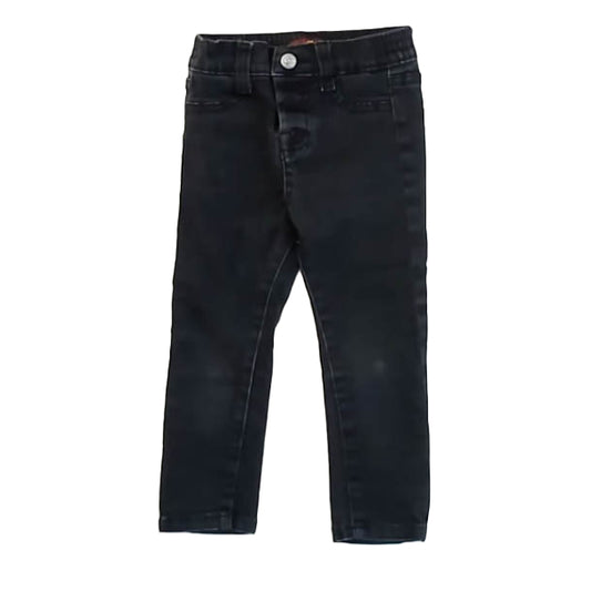 7 for all Girls Black Jeans Size: 24 Months Black