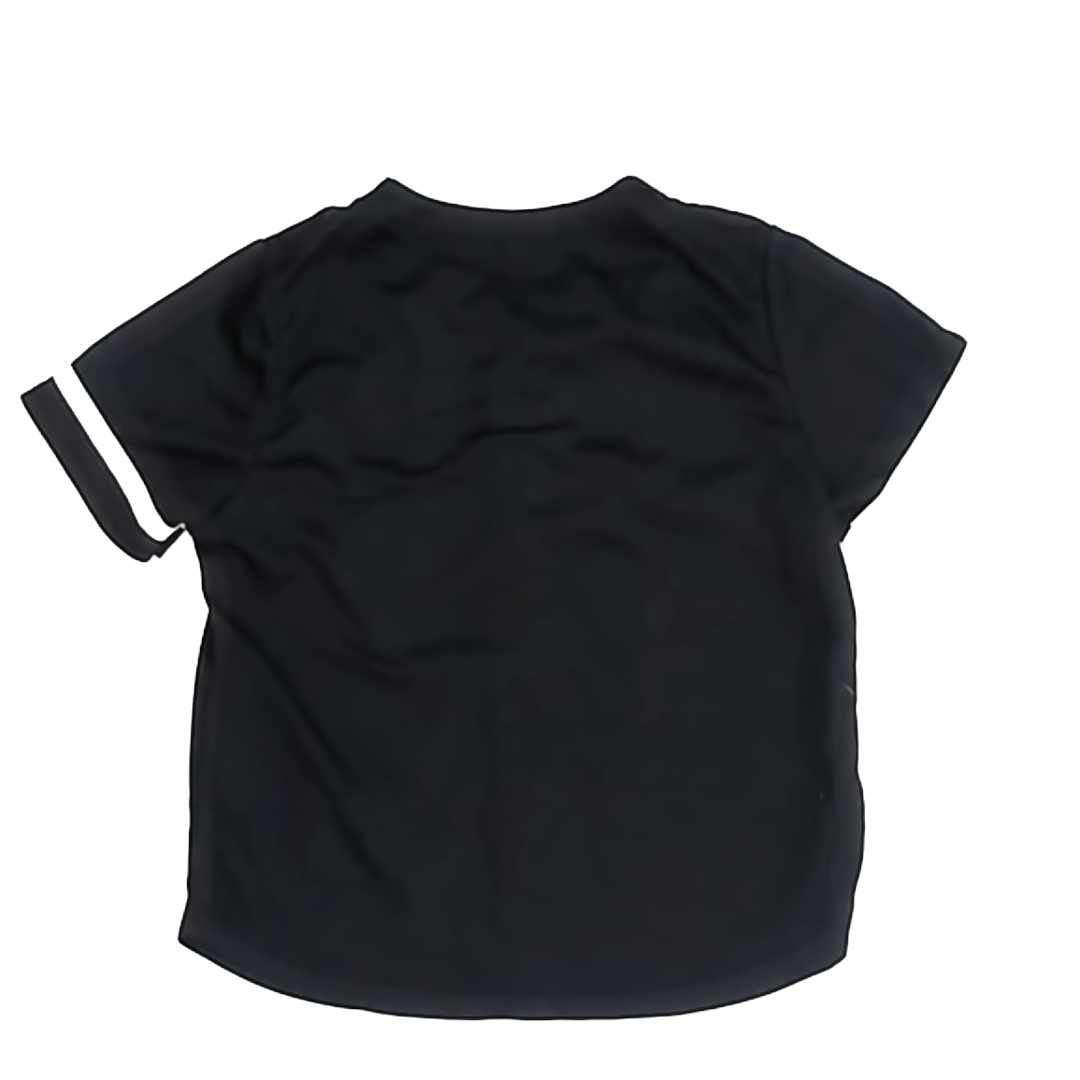 Shein Boys Black Sports Jersey Size: 6 Years Black