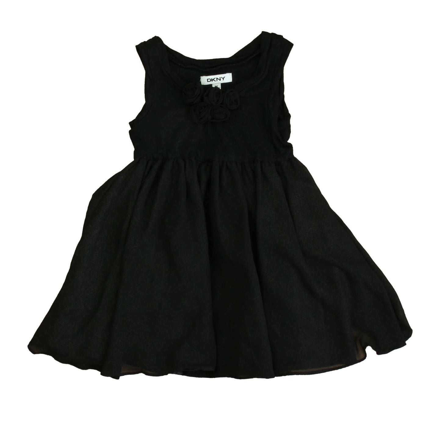 DKNY Girls Black Dress Size: 2T Black