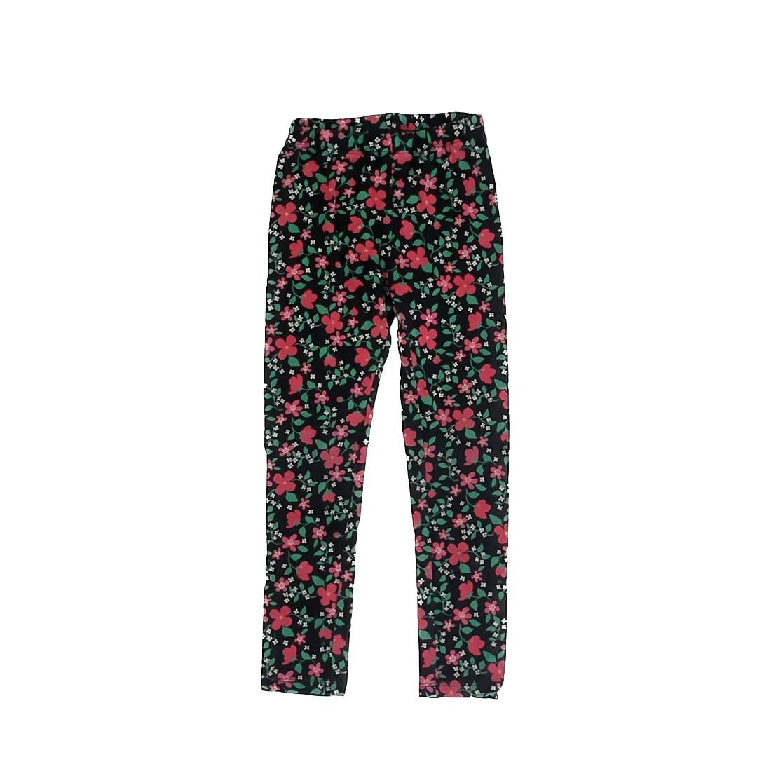 Cat & Jack Girls Black Leggings Size: 6-7 Years Black