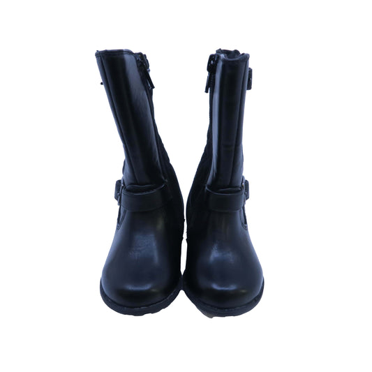 Rachel Shoes Girls Black Boots Size: 5 Toddler Black