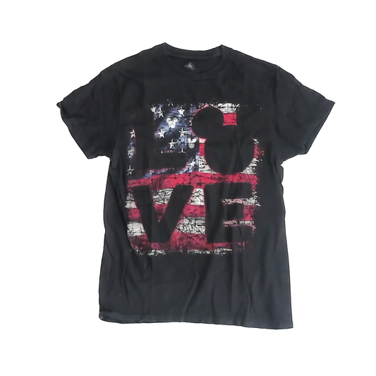 Disney Boys Black T-Shirt Size: *Adult M Black
