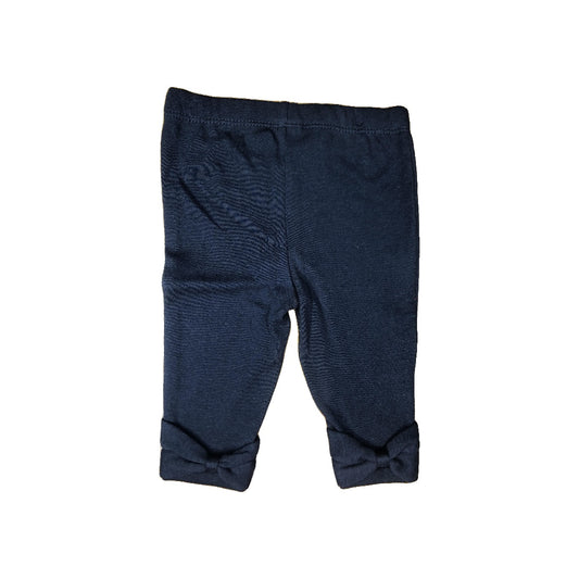 Carters Girls Black Pants Size: 0-3 months Black