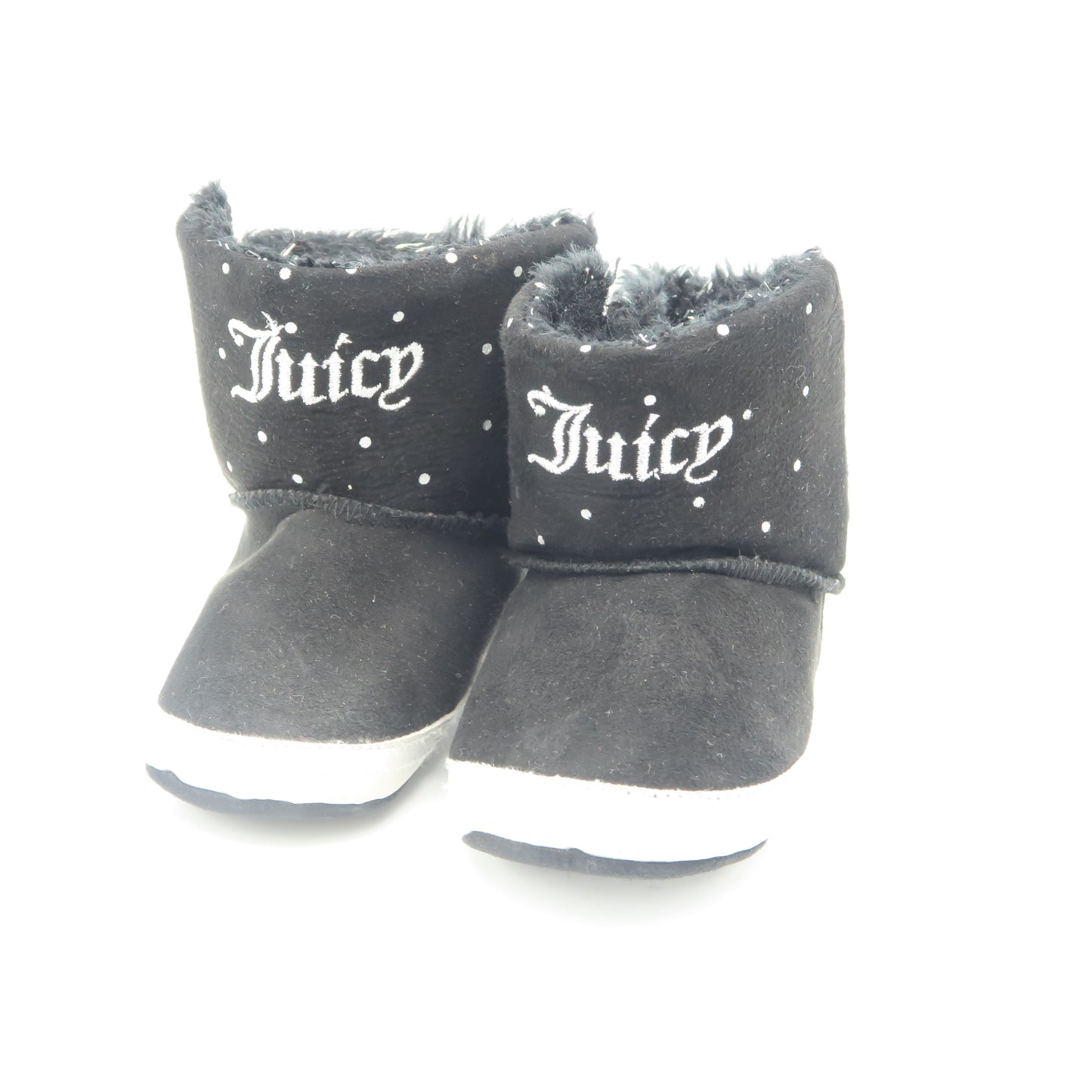 Juicy Couture Girls Black Booties Size: *18-24 Months Black