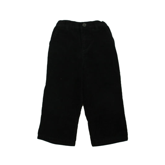 Hartstrings Boys Black Corduroy Pants Size: 24 Months Black