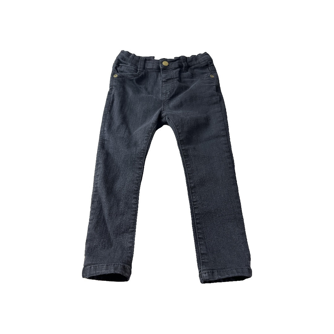 Zara Boys Black Jeans Size: 18-24 months Black