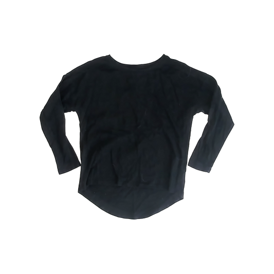 Old Navy Girls black Long Sleeve T-Shirt Size: 6-7 Years black