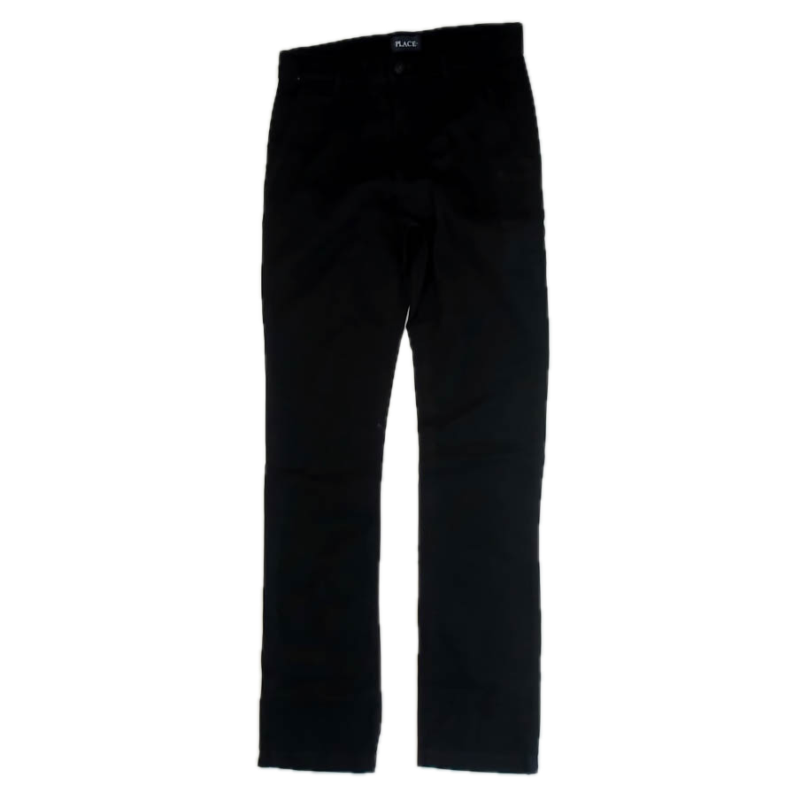The Children's Place Boys Black Pants Size: 16 Years Black