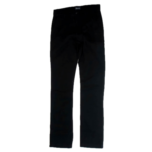 The Children's Place Boys Black Pants Size: 16 Years Black