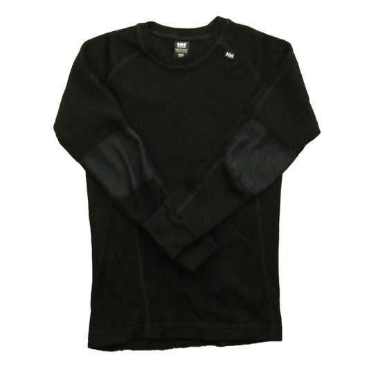 Helly Hanson Boys Black Long Sleeve Shirt Size: 8 Years Black