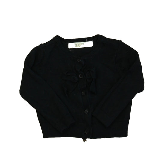 Hope & Henry Girls Black Cardigan Size: 6-12 Months Black