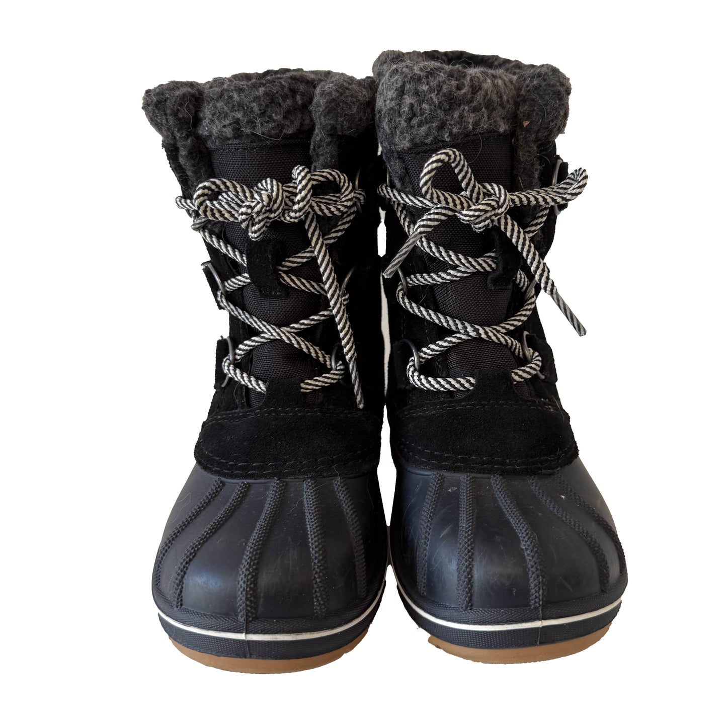 Cat & Jack Boys Black Boots Size: 13 Toddler Black