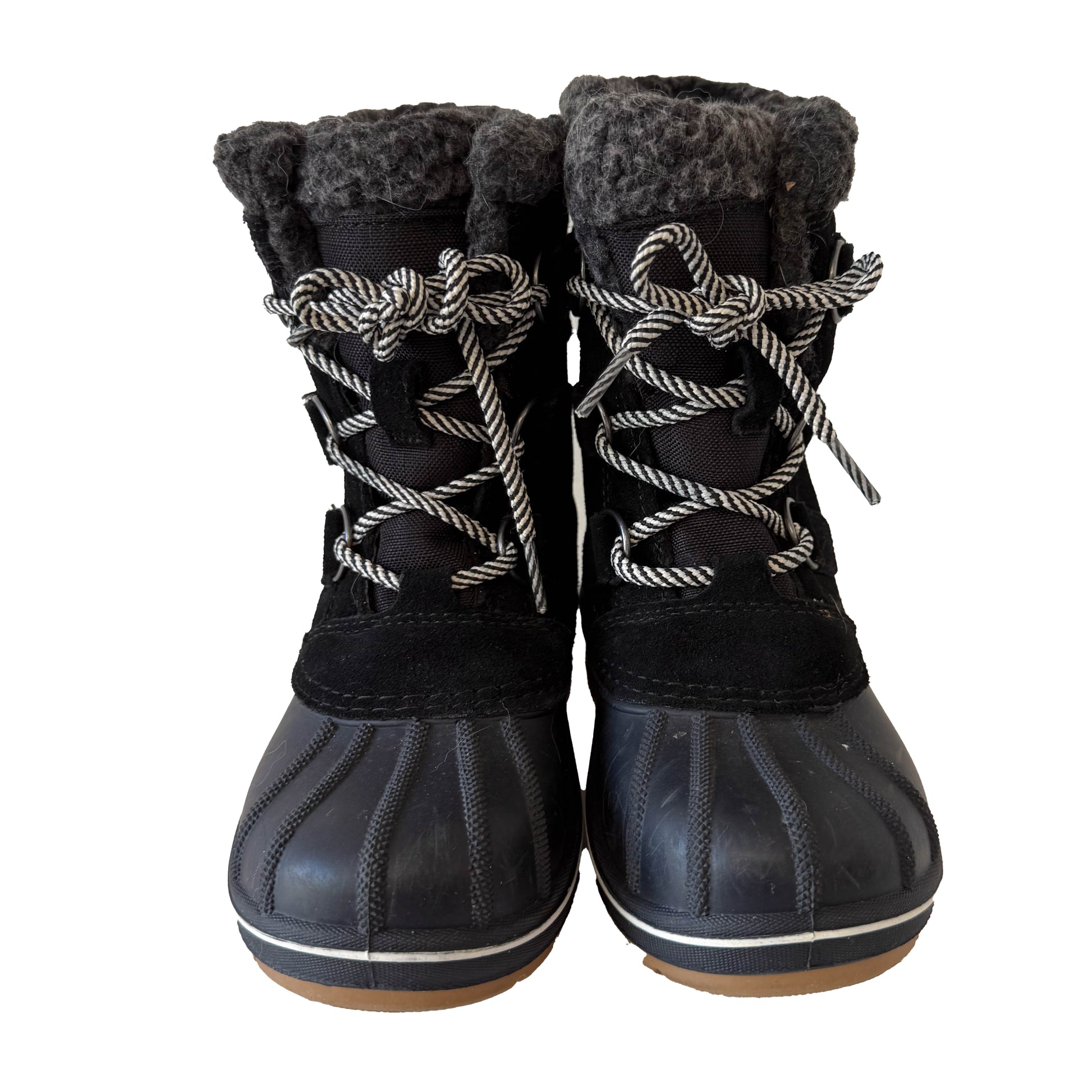 Cat & Jack Boys Black Boots Size: 13 Toddler Black