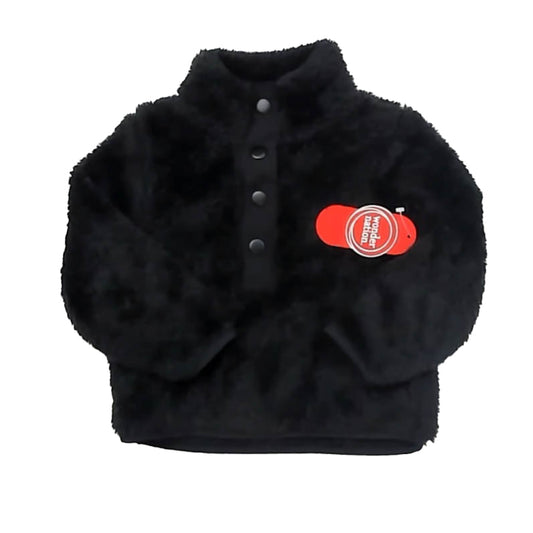 Wonder Nation Unisex Black Fleece Size: 18 Months Black