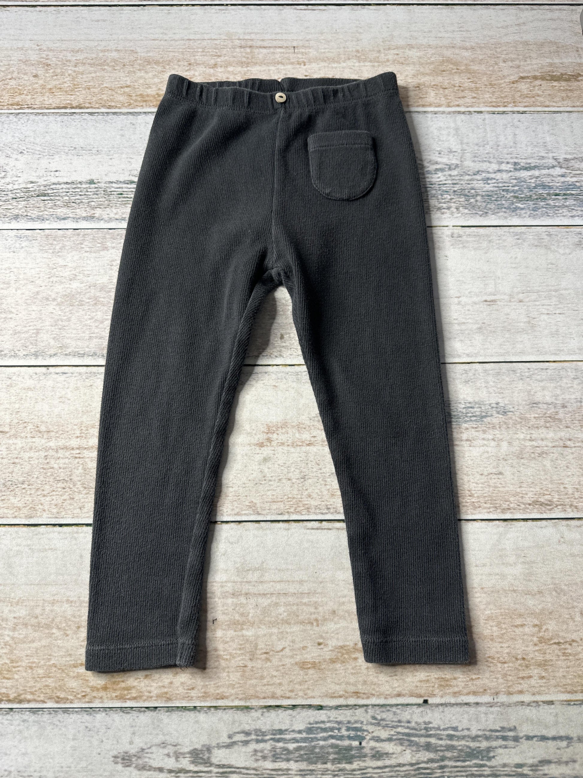 Zara Girls Black Pants Size: 2-3 Years Black