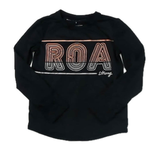 Rockets of Awesome Boys Black Long Sleeve T-Shirt Size: 7 Years Black