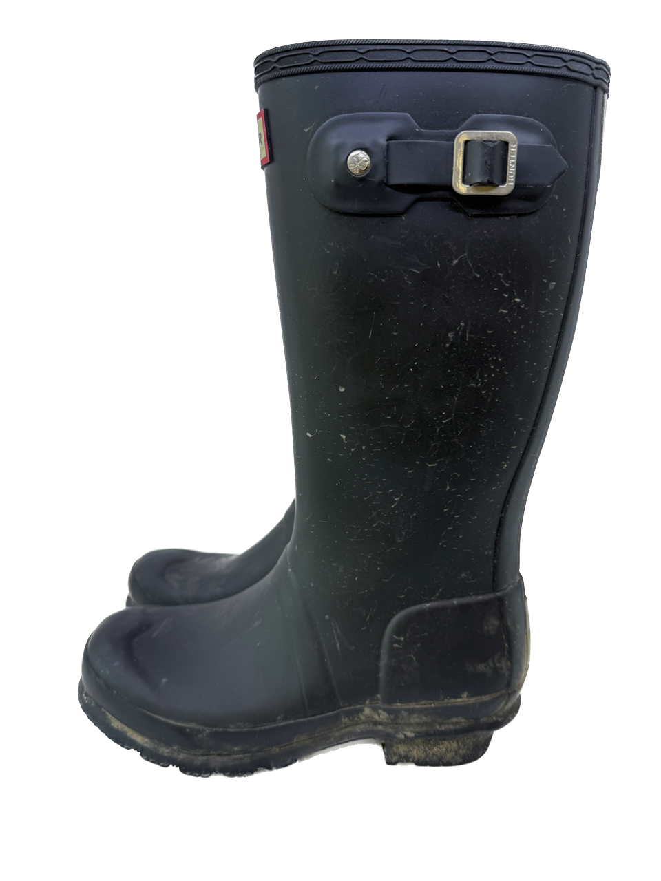 Hunter Unisex Black Rain Boots Size: Youth 2-3 Black