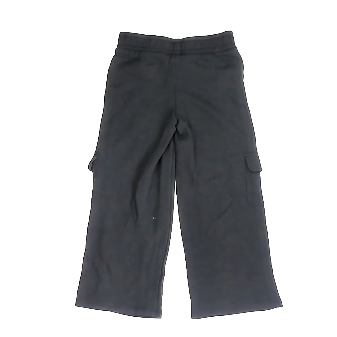 Fab Kids Unisex Black Casual Pants Size: 6-7 Years Black