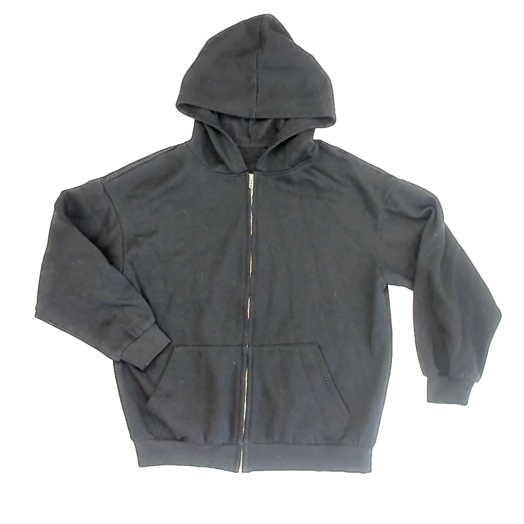 Unknown Unisex Black Hoodie Size: Large * Black