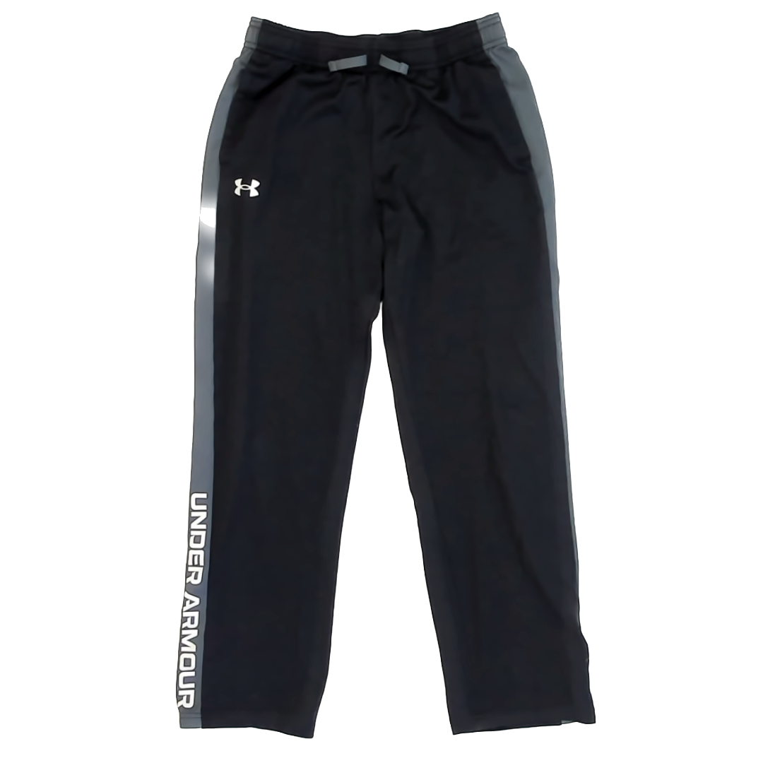 Under Armour Boys Black Athletic Pants Size: YLG (14-16 Years) Black