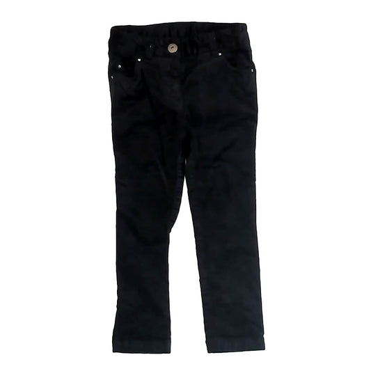 Okaidi Girls Black Pants Size: 4T Black