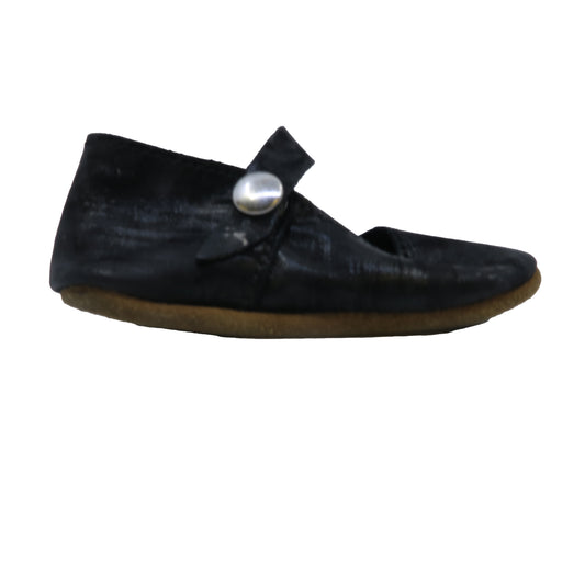 Unknown Brand Girls Black Shoes Size: 4 Infant Black