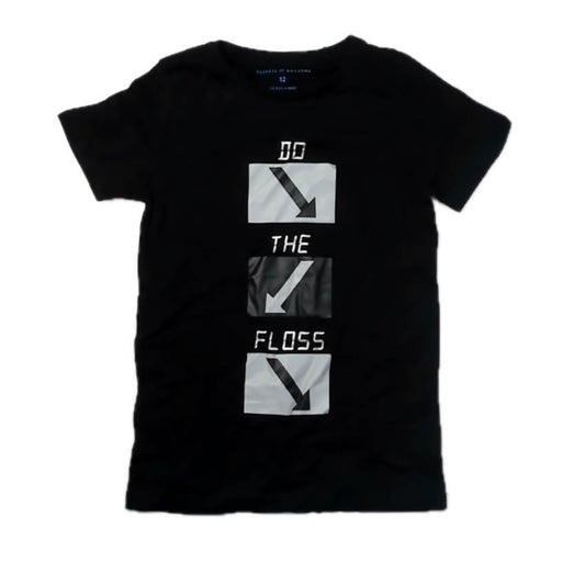 Rockets of Awesome Boys Black T-Shirt Size: 12 Years Black