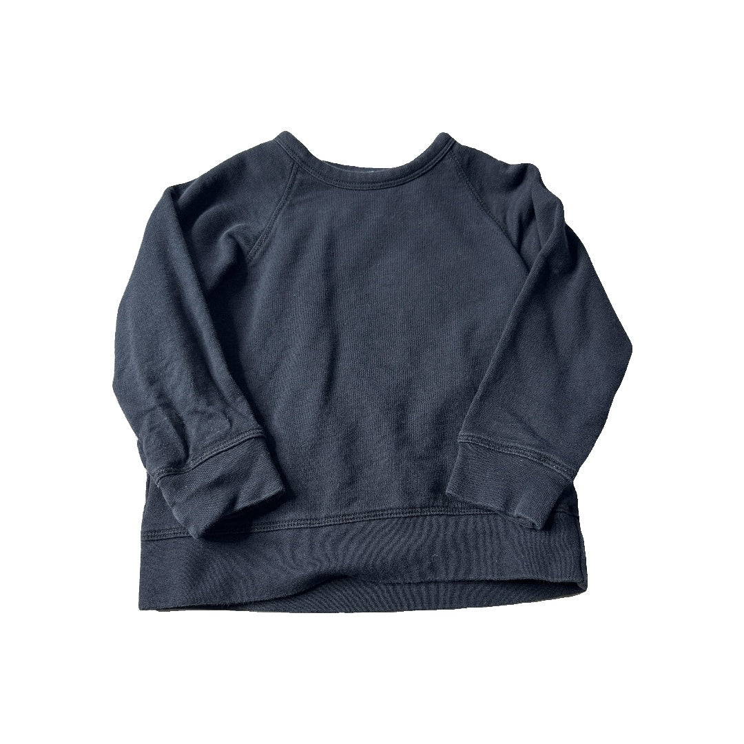 Colored Organics Unisex Black Sweatshirt Size: 2T Black
