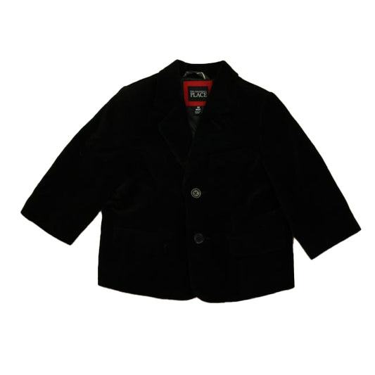 The Children's Place Boys Black Sports Coat Size: 18 Months