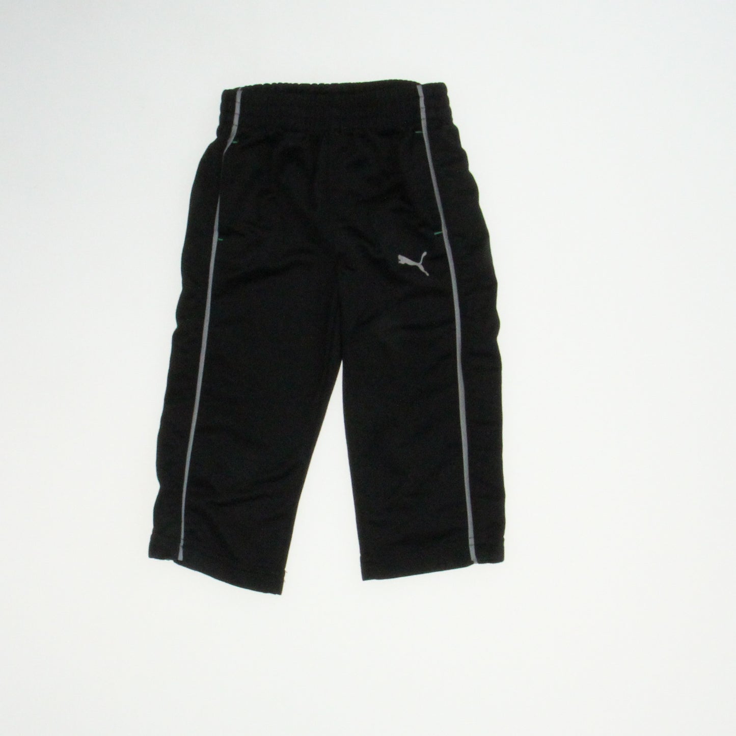 Puma Boys Black Athletic Pants Size: 12 Months Black
