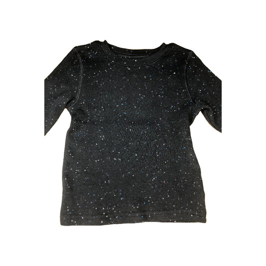 Cat & Jack Girls Black Long Sleeve T-Shirt Size: 18 months Black