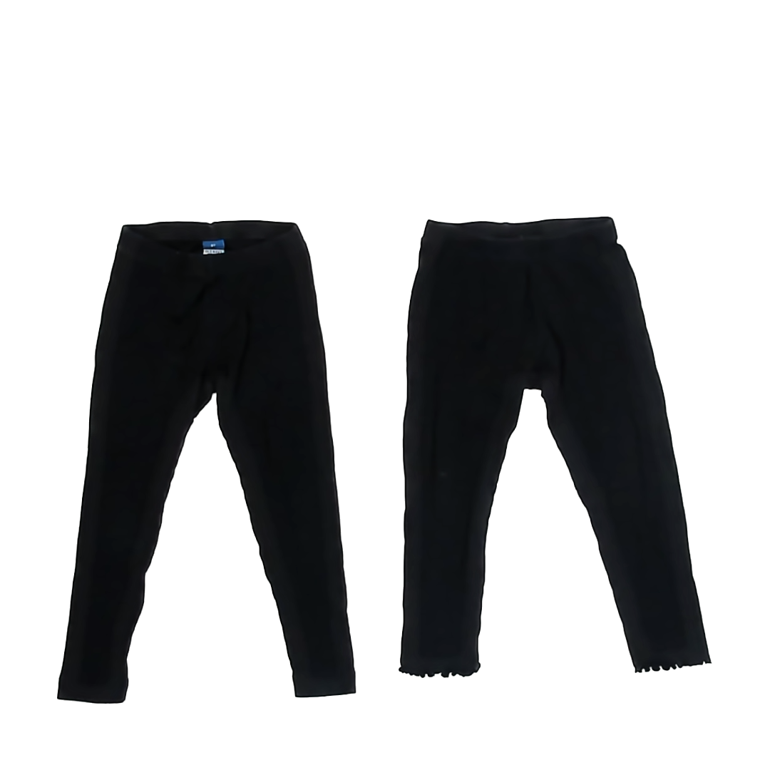 Old Navy Girls Black Leggings Size: 3T Black