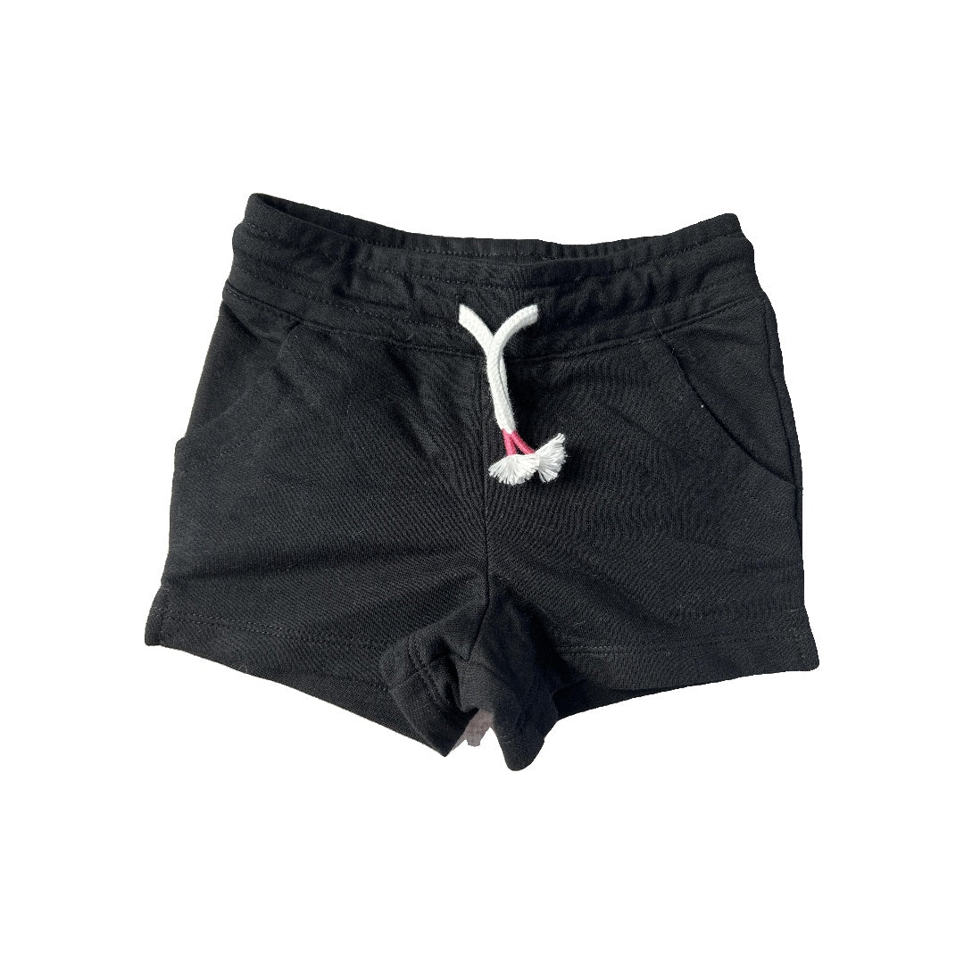 Cat & Jack Unisex Black Shorts Size: 2T Black