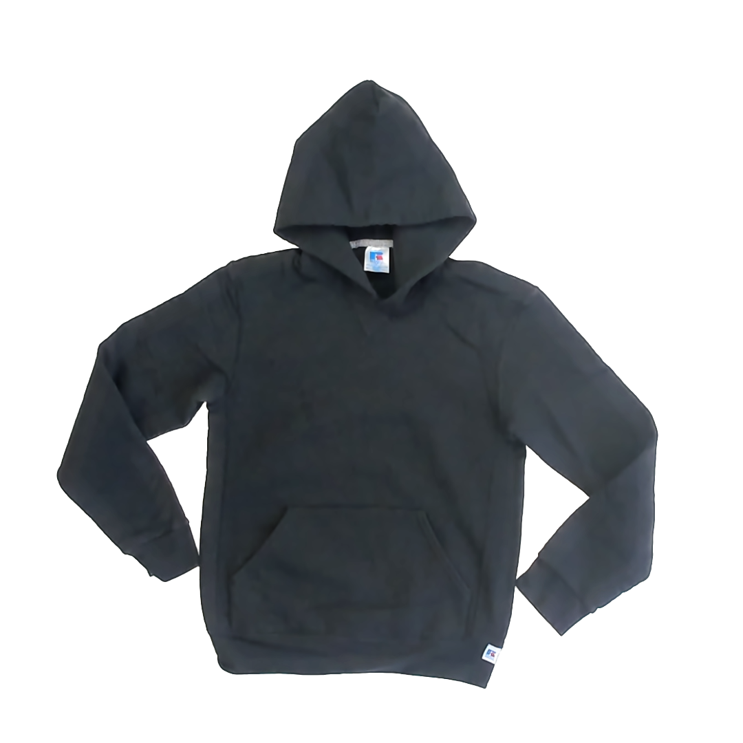 Russell Boys Black Hoodie Size: Youth L (14-16 Years) Black