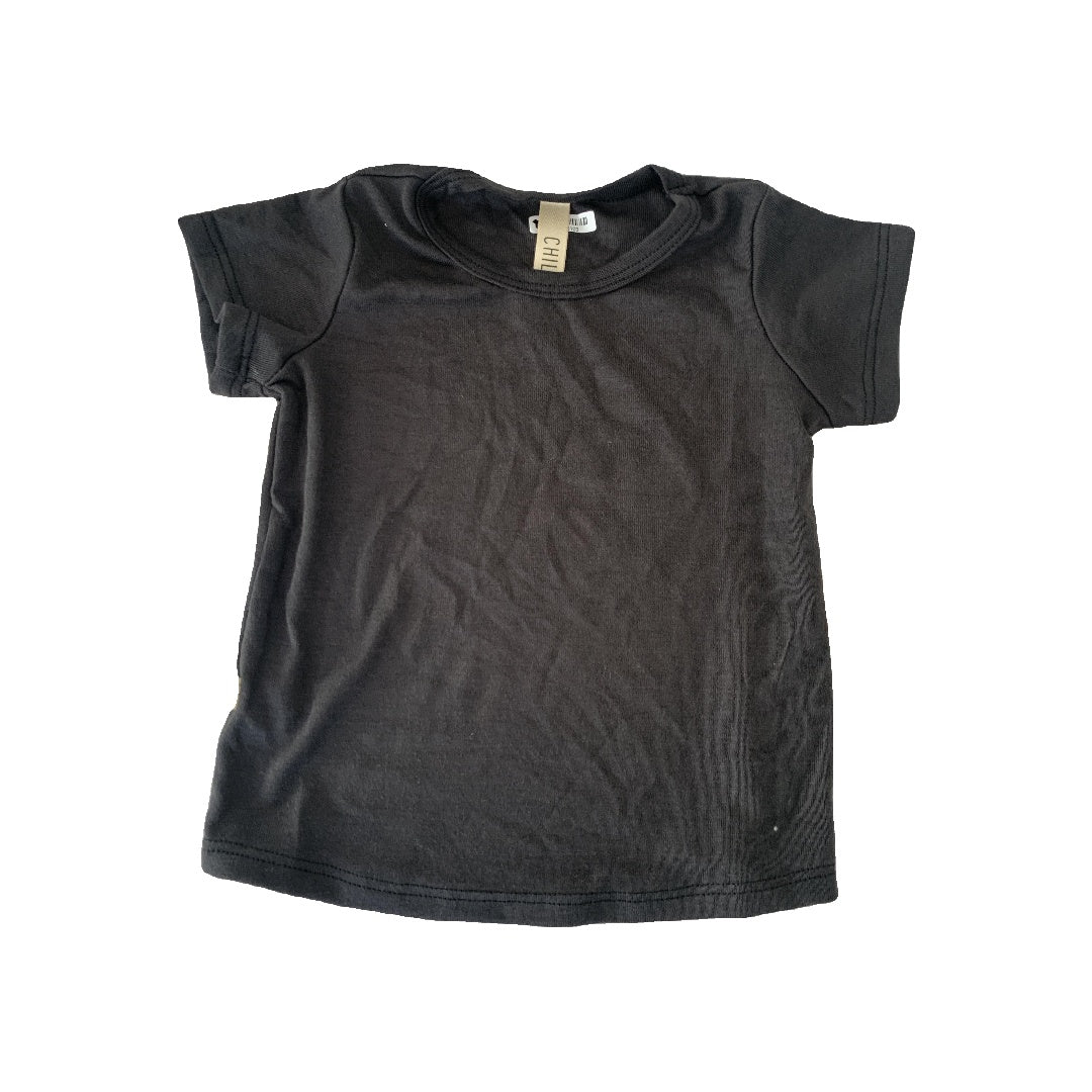 Childhoods Clothing Boys Black T-Shirt Size: 6-12 months Black