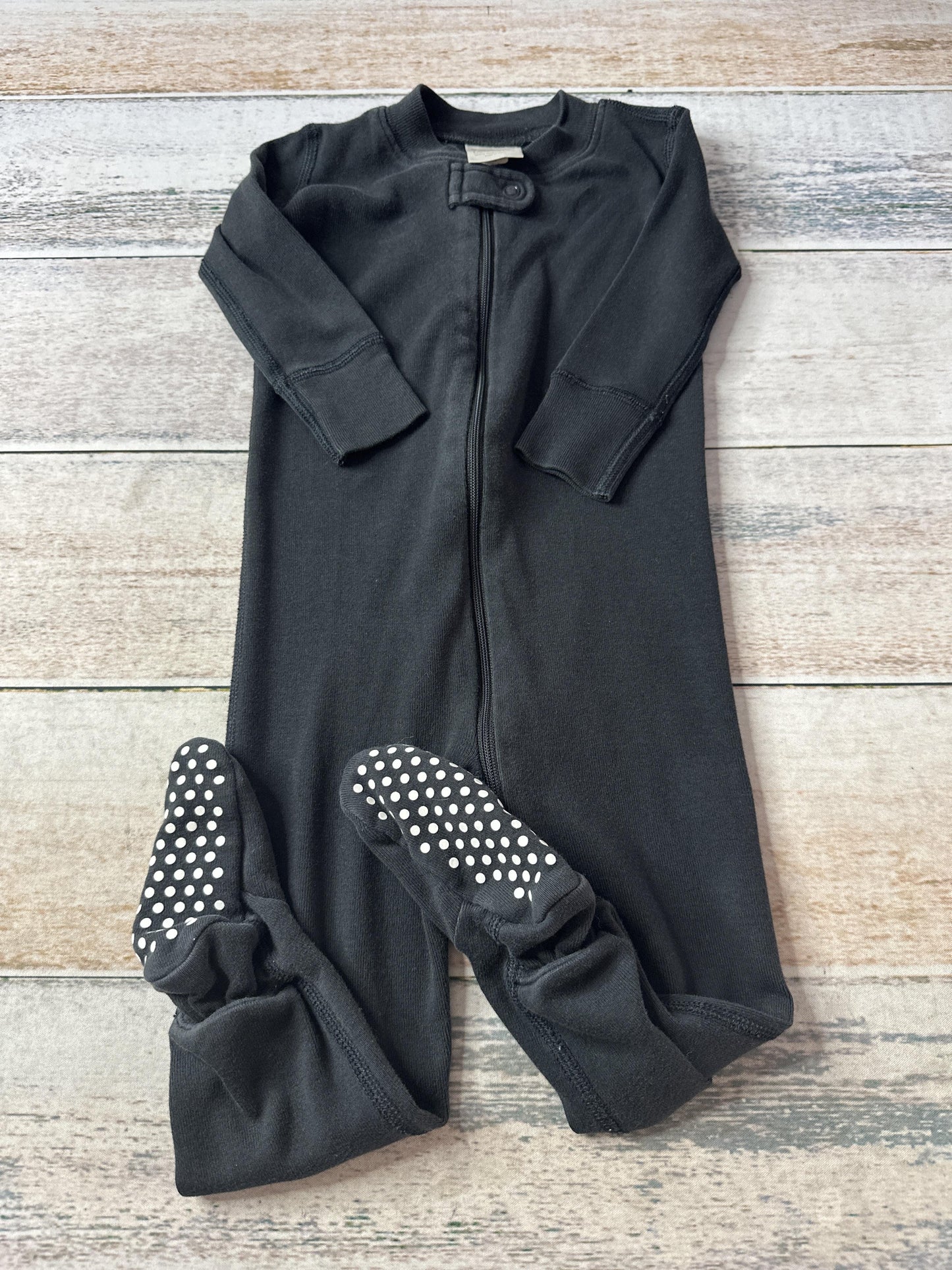 Hanna Andersson Unisex Black Pajamas Size: 6-12 months Black