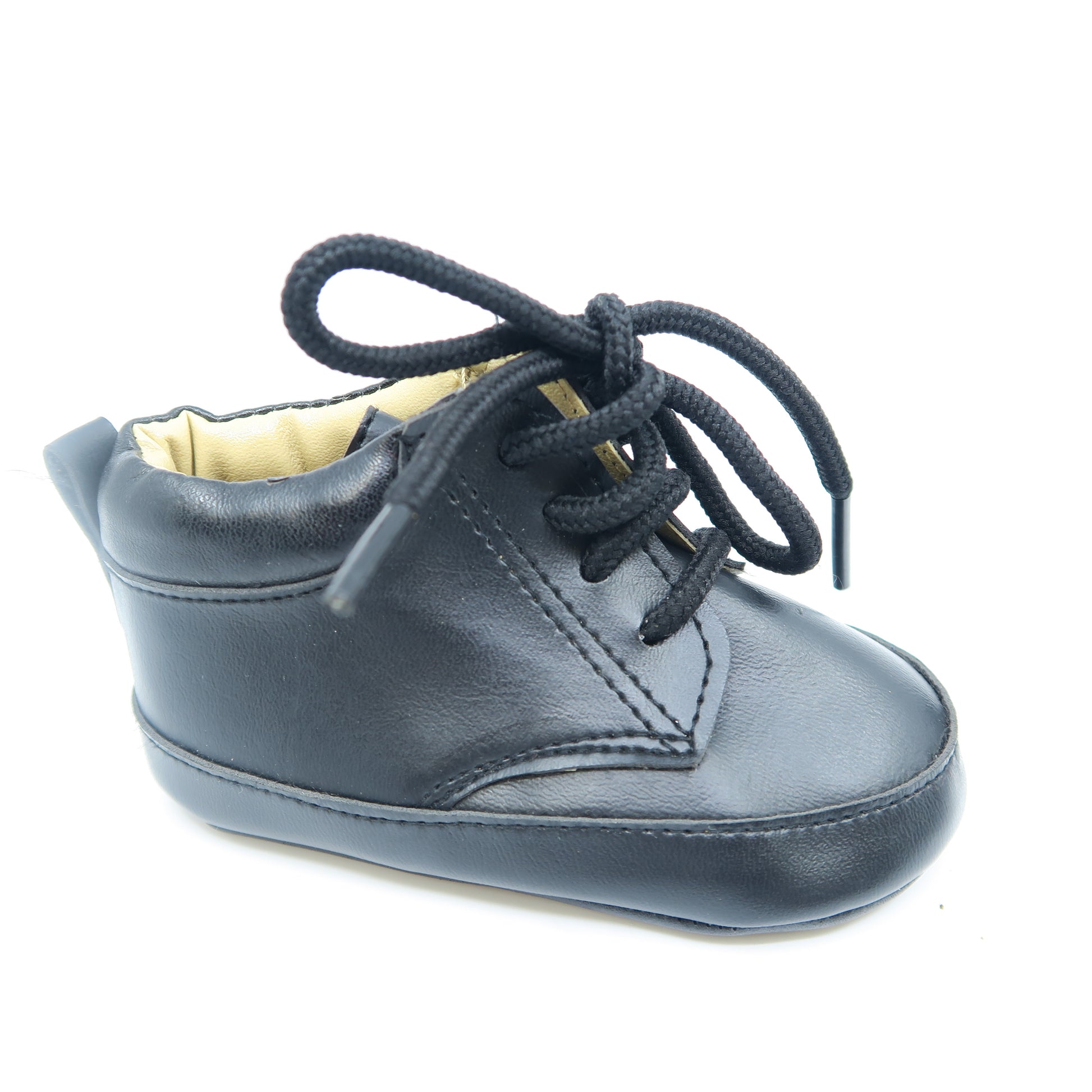 Tender Toes Boys Black Booties Size: 3 Infant Black