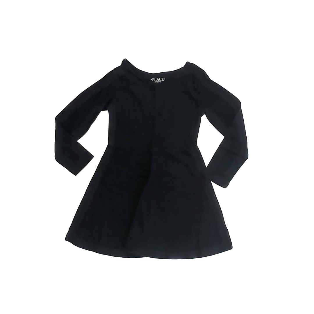 Children's Place Girls Black Dress Size: 4T Black