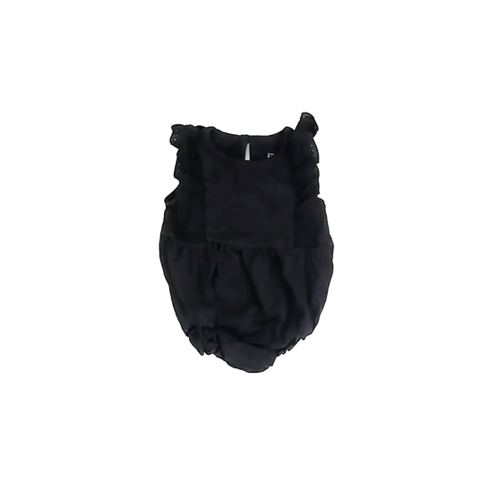 Gap Girls Black Onesie Size: 3-6 Months Black