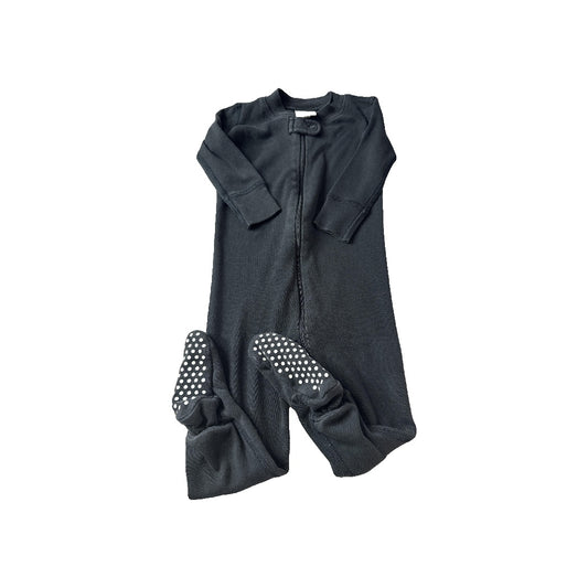 Hanna Andersson Unisex Black Pajamas Size: 6-12 months Black
