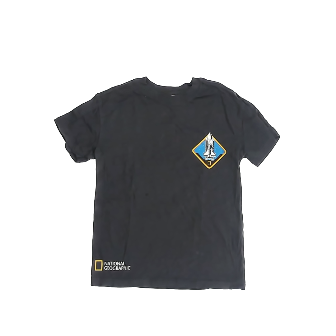 Hanna Andersson Unisex Black T-Shirt Size: 8 Years Black