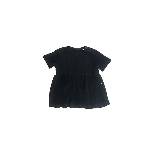 Posh Peanut Girls Black Dress Size: 12-18 Months Black