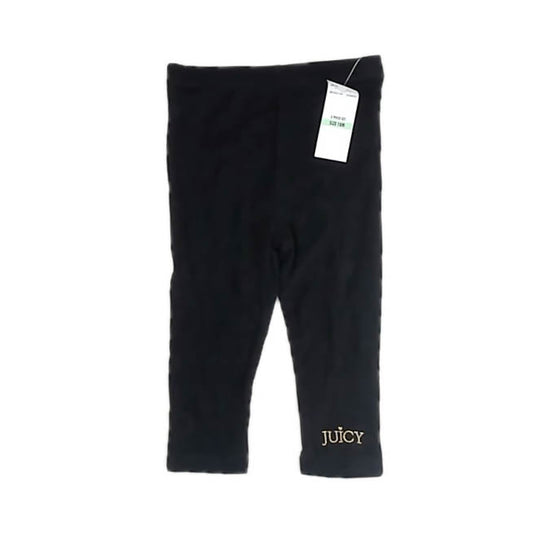 Juicy Couture Girls Black Leggings Size: 18 Months Black