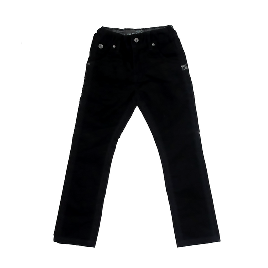 Okaidi Boys Black Corduroy Pants Size: 6 Years Black