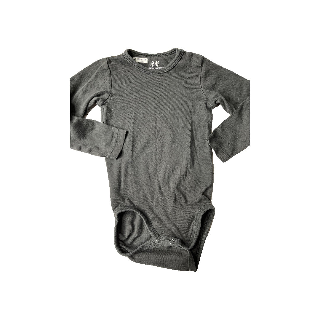 H&M Boys Black Onesie Size: 18-24 months Black