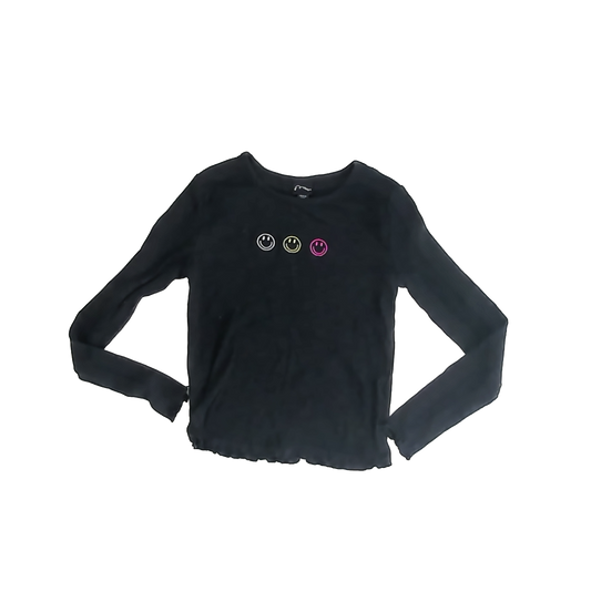 Art Class Girls Black Long Sleeve Shirt Size: 8 Years Black