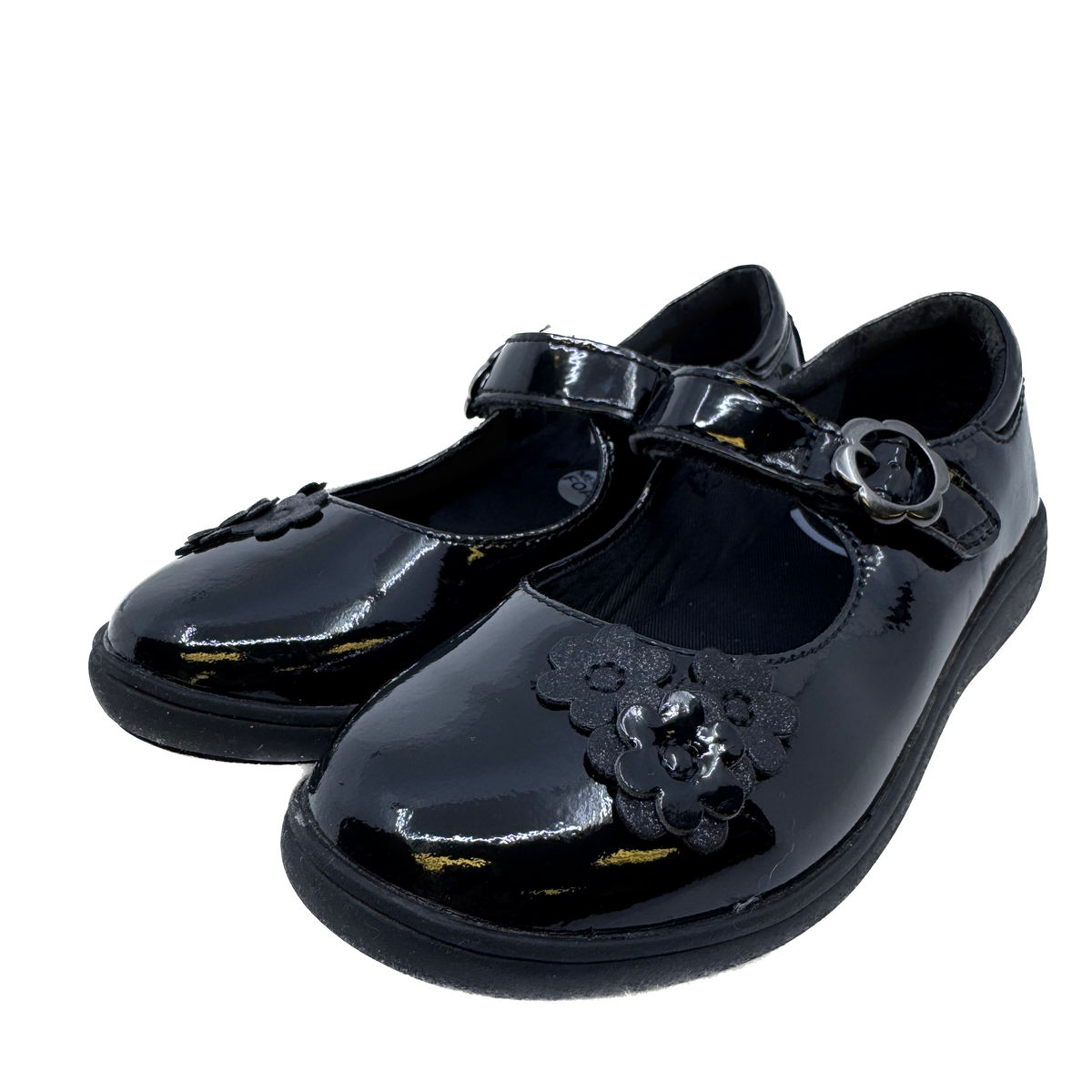 Stride Rite Girls Black Shoes Size: 13 Toddler Black