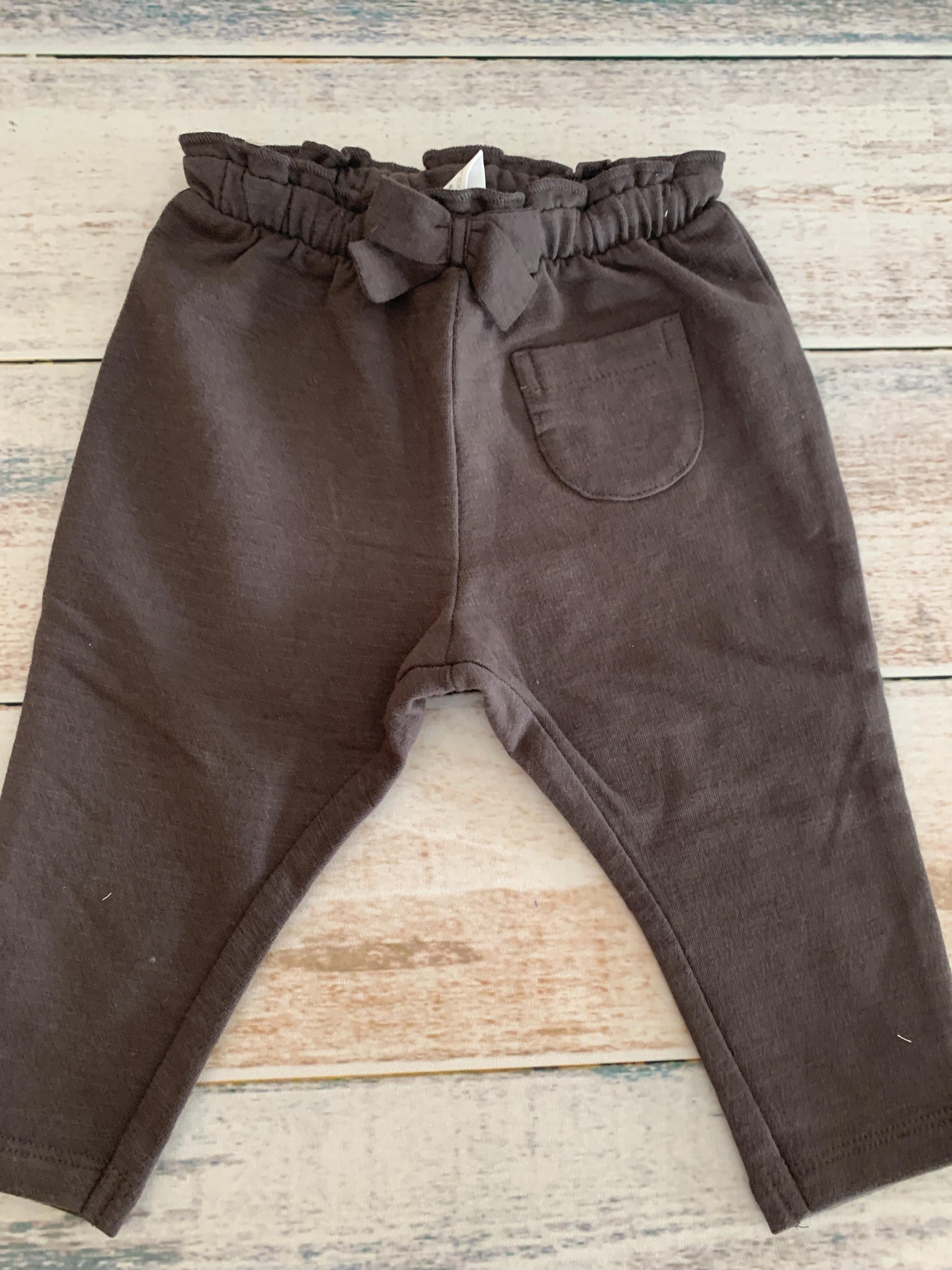 Zara Girls Black Pants Size: 6-9 months Black