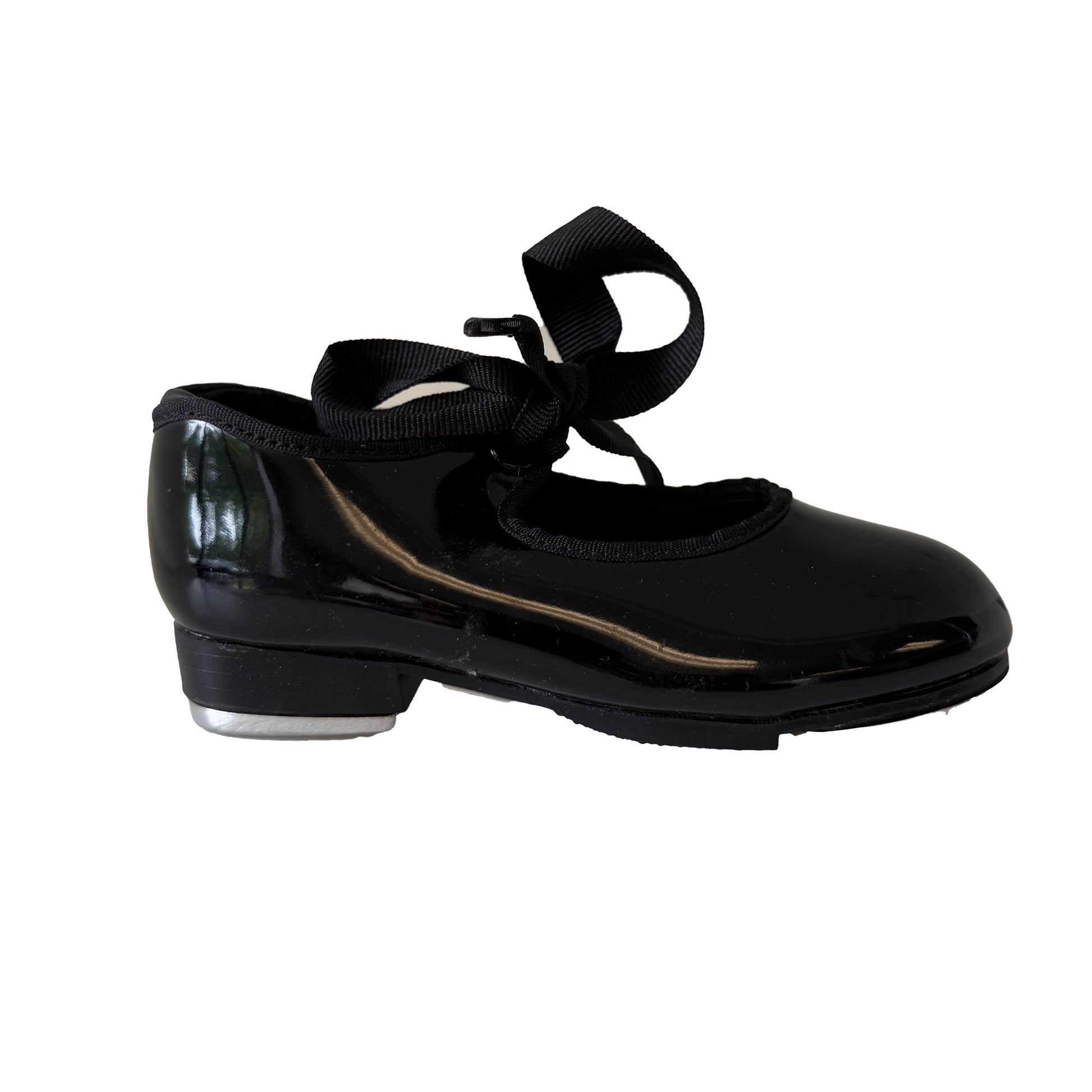 Capezio Girls Black Shoes Size: 8 Toddler Black